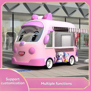 Chariot de restauration multifonctionnel pour <span class=keywords><strong>hamburgers</strong></span>, viande grillée, boissons froides, thé au lait, snacks électriques commerciaux - Product Image 3