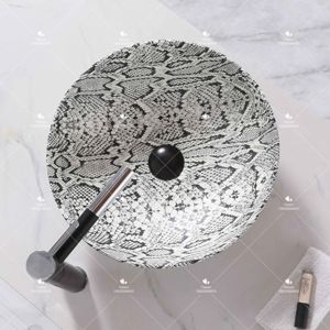 Creativo Dsigne novedad de porcelana Mesa hecha a mano lavado arte fregadero Lavabo baño encimera lavabo de cerámica - Product Image 4