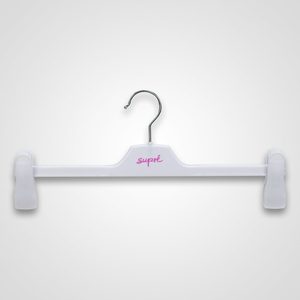 Colgador de ropa de plástico para hombre, gancho de Metal con Clips, fabricante directo, hy-3112 - Product Image 5