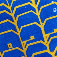 4 "Hauteur des lettres grecques stockées Chenille Patches Iron on Sorority Group Numbers Twill Applique pour Hoodies