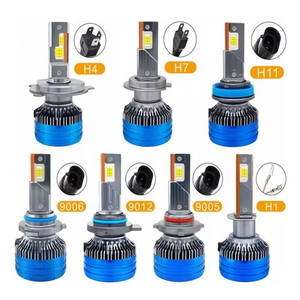 Ampoule <span class=keywords><strong>de</strong></span> phare LED pour voiture 30000lm 300W Haute puissance 5080 CSP H11 H1 H4 H7 HB3 9005 9006 9012 CANBUS Phare avant automobile - Product Image 1