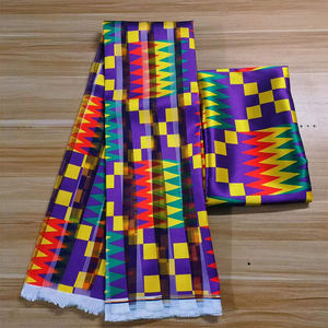 Tissu organza d'Afrique du Sud pour vêtements de fête couture <span class=keywords><strong>Materia</strong></span> 6 Yards/Lot - Product Image 4