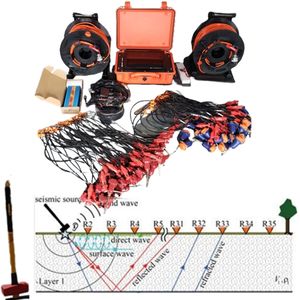 Land Seismograph Aktive seismische Vermessungs ausrüstung Do MASW Refraction Exploration - Product Image 2