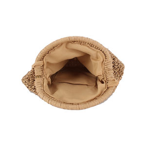 กระเป๋าคลัทช์สานจากเชือกกระดาษ กระเป๋าถือฤดูร้อนสไตล์โบฮีเมียนสำหรับผู้หญิง ใช้ได้ทุกวัน - Product Image 6