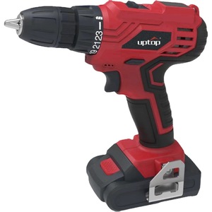 Uptop Electric Drill 20V Lithium Ion Variable Speed Cordless Power Tool For Wood And Metal Drilling - Product Image 1