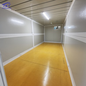 Thiết kế hiện đại mở rộng có thể gập lại <span class=keywords><strong>container</strong></span> nhà Modular cách nhiệt cho khách sạn Văn phòng trại làm bằng bánh sandwich panel thép - Product Image 4