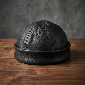 Genuine Leather Cowboy Hat BS International 100% Eco Friendly Durable Quality Unisex Adults Fashion Casual Beach All Seasons - Product Image 1