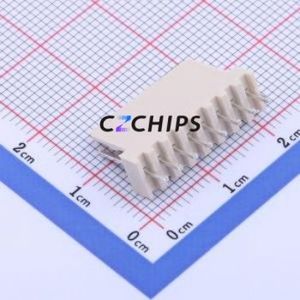 HC-2510-8A Wire-to-Board Pin Header Through hole Component (THT),P=2.54mm Connector 1x8P 2.54mm Through Hole 8P - Product Image 2