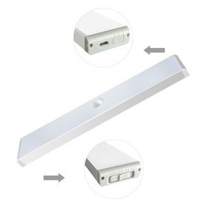 ไฟกลางคืน LED แบบโมเดิร์นตู้<span class=keywords><strong>ตู้</strong></span><span class=keywords><strong>เสื้อผ้า</strong></span>พลาสติกปรับแต่งได้บางเฉียบหรี่แสงได้แสงอินฟราเรด - Product Image 2
