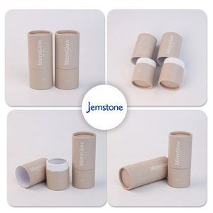 Materiales seleccionados biodegradables 100% caja de tubo de papel redondo personalizado reciclado - Product Image 6