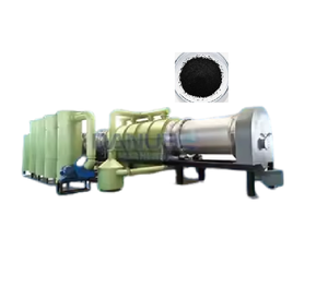 Horno de carbonización continua rotativa, máquina de carbonización de madera para hacer briquetas de carbón - Product Image 1