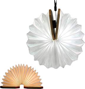 Regalos Corporativos al por Mayor, Productos de Tendencia 2025, Lámpara de Libro de Mano, Estilo Nórdico Moderno, Lámpara LED Inteligente para Dormitorio o Escritorio - Product Image 1