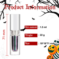 Logo personnalisé Fard À Paupières Paillettes Cosmétiques Duochrome Liquide Ombre À Paupières Pour Les Yeux