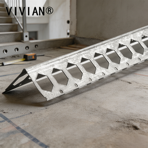 Metallgitter-Eckprofil für Gipskartonplatten Trockenbau Verputz Wandkantenstreifen Baukonstruktion - Product Image 5