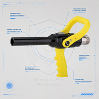 Lance à poudre sèche professionnelle pour équipement de lutte contre l'incendie, poignée pistolet, pour la sécurité industrielle, directement de l'usine