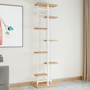 حامل عرض زهور معدني متعدد الطبقات من صانعي القطع الأصلية من صانعي القطع الأصلية من صانعي القطع الأصلية وبتصميم أنيق حامل لتخزين الزهور وشرفات حامل طويل القامة يصلح لحفلات الزفاف - Product Image 5