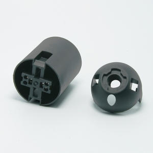 Portalampada in ceramica E27 con/senza staffa impermeabile bianco dritto per lampadina a LED E27 portalampada - Product Image 4