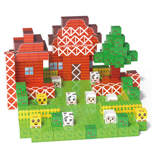 Magnet würfel 108PCS Magnetische Gebäude würfel Bauen Sie STEM Sensory <span class=keywords><strong>Toys</strong></span> für Kleinkinder Geschenke für Mädchen Jungen Magnet würfel - Product Image 2