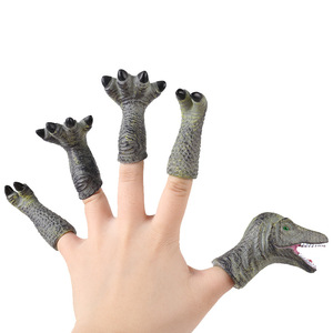Juguetes Educativos de Animales de PVC, Set de Marionetas de Dedo de Dinosaurios, Regalo para Niños, Juguetes de Aprendizaje, Venta al Por Mayor - Product Image 2