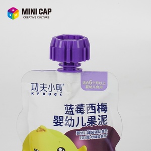 Purée <span class=keywords><strong>de</strong></span> fruits en sachet avec mini-capsule en forme <span class=keywords><strong>de</strong></span> briques <span class=keywords><strong>de</strong></span> construction, pour enfants et adultes en déplacement - Product Image 3
