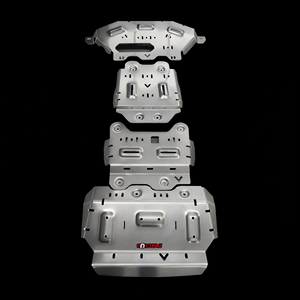 FASTCULB-LC120-4.0 Protector de coche de cobertura total de alta calidad de 8 mm, de aluminio natural con posición de orificio original para Toyota - Product Image 3