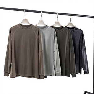 เสื้อสเวตเตอร์แขนยาวทรงโอเวอร์ไซส์สำหรับผู้ชาย คอวี ผ้าถัก สีพื้น สวมใส่สบาย เหมาะสำหรับฤดูหนาว ผลิตจากโพลีเอสเตอร์/คอตตอน เป็นมิตรต่อสิ่งแวดล้อม ระบายอากาศได้ดี - Product Image 5