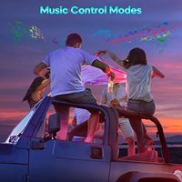 Éclairage LED intérieur de voiture avec télécommande et application sans fil, kits d'éclairage d'ambiance, bandes LED en fibre optique, 16 millions de couleurs, musique/DIY
