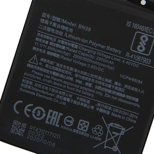 Alta calidad 3,85 V 2900mAh <span class=keywords><strong>BN39</strong></span> para Xiaomi Mi Play Reemplazo de batería Baterías de alta calidad - Product Image 3