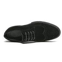 Chaussures en cuir pour hommes pas chères, chaussures habillées décontractées, chaussures à lacets