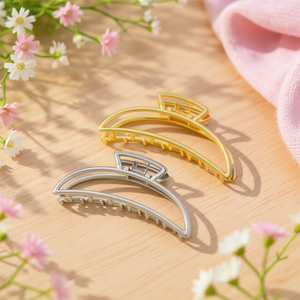 Fermaglio per capelli grande da 11,5 cm, pinza per capelli in metallo, accessorio per capelli da donna - Product Image 3