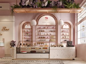 Hiện Đại Bubble Tea Shop Truy Cập Thiết Kế Hiển Thị Đá Tráng Miệng Bar <span class=keywords><strong>Counter</strong></span> Gỗ Bakery Cửa Hàng Nội Thất Thiết Kế Nội Thất Quán Cà Phê - Product Image 3