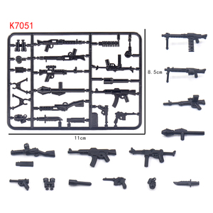 Mini pistola tedesca figura armi militari attrezzature militari giocattolo mattoncini Set accessori giocattoli accessori - Product Image 1