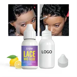 Professional custom OEM fast dryin hair extension products extra strong hold waterproof lace glue for wigs