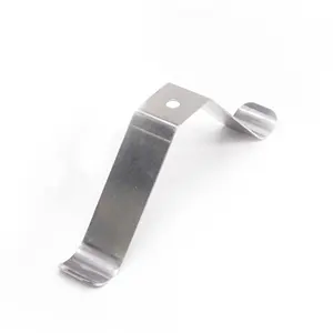 Clip a molla a forma di V in acciaio a buon mercato di vendita calda, clip a bottone a molla, clip a bottone a pressione