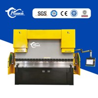 Plegadora CNC HUAXIA 40T 1000mm, Prensa Hidráulica Servoeléctrica, Pequeño Equipo Industrial para Doblado de Metales