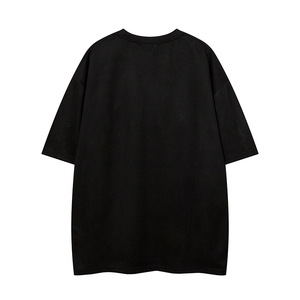 Retro Heavy-Duty <b>Towel</b> Embroidery Suede <b>T</b>-<b>Shirt</b> Spring Summer New Trendy Men's Short-Sleeve <b>T</b>-<b>Shirt</b> Men's <b>T</b>-<b>Shirt</b> - Product Image 5