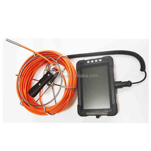 <strong>Handheld</strong> 7inch 720P 8mm Endoscope Downhole Tube Chimney Inspection <strong>Camera</strong> with 20m Pushrod Cable - Product Image 3