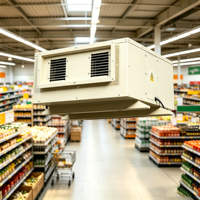 Nouveau déshumidificateur électrique silencieux à montage au plafond de grande capacité 360L pour entrepôt industriel, usine, atelier