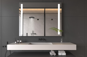 Specchio LED Bella Moderno Premium Senza Cornice, da Parete, su Misura, in Diversi Colori - Vendita Diretta dalla Fabbrica - Product Image 3