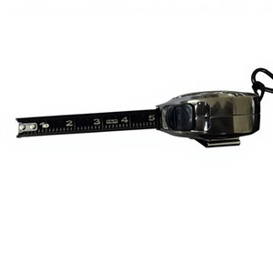 Fita Métrica de Aço Inoxidável Real de 5m 19mm, Direto da Fábrica, Impermeável e à Prova de Ferrugem, Régua Preta, Ferramenta de Medição - Product Image 3