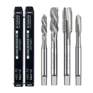 Gốc Nhật Bản Yamawa Trắng Xoắn Ốc Tip Khai Thác Thép Không Gỉ Máy Spm3m4m5 Khai Thác Lớp Phủ Nhôm Khai Thác - Product Image 1