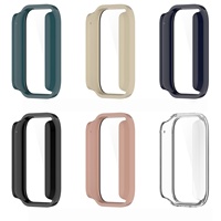 Coque de protection intégrée ultra-fine HD transparente anti-rayures et anti-chute pour Xiaomi Band 10 Pro