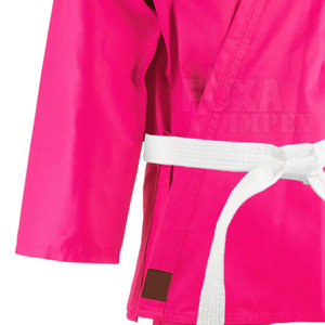 Servicio de OEM Venta caliente Karate Uniforme Logotipo impreso personalizado Mejor diseño Artes marciales Karate Uniforme - Product Image 4