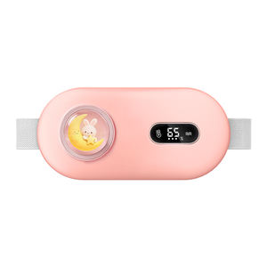 Almohadilla Térmica Menstrual, Masajeador Abdominal, Cinturón Térmico Recargable con Función Musical para Aliviar el Dolor, Cólicos y Masajes Menstruales - Product Image 1