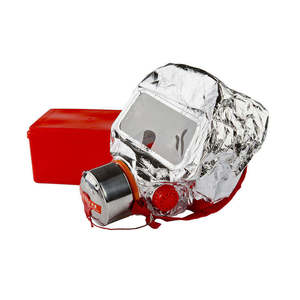 Masque anti-fumée de haute qualité pour évacuation d'incendie en 30/40 minutes, cagoule de pompier de sécurité, capuche d'évacuation d'urgence, masque à oxygène non tissé - Product Image 1