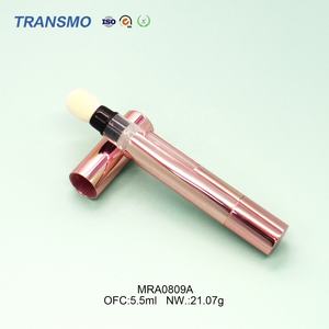 Stylo cosmétique vide en aluminium de 5 ml, type twist, pour correcteur, personnalisable, avec tête éponge - Product Image 5