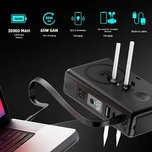 Qi2.2 Semi-Solid State Battery Magnetic <strong>Power</strong> Bank 20k MAh 65W Gallium Nitride Fast Charging Wireless Charging Plug <strong>Power</strong> - Product Image 2
