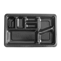 Bento Box PP 7-delige lunchbox van Expanded Polypropylene Foam Materiaal Ecotainer PS Foam alternatief lunchbox