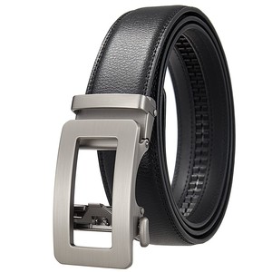 Lqbelt da chính hãng da bò vành đai của nam giới tự động khóa thắt lưng cho nam giới Hollow ra cổ phiếu bán buôn biểu tượng tùy chỉnh nhà máy - Product Image 1