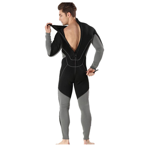 Sports nautiques professionnels en néoprène 1.<span class=keywords><strong>5mm</strong></span> 3mm <span class=keywords><strong>5mm</strong></span> néoprène fermeture à glissière arrière <span class=keywords><strong>combinaison</strong></span> sèche tout en un <span class=keywords><strong>combinaison</strong></span> de plongée - Product Image 2
